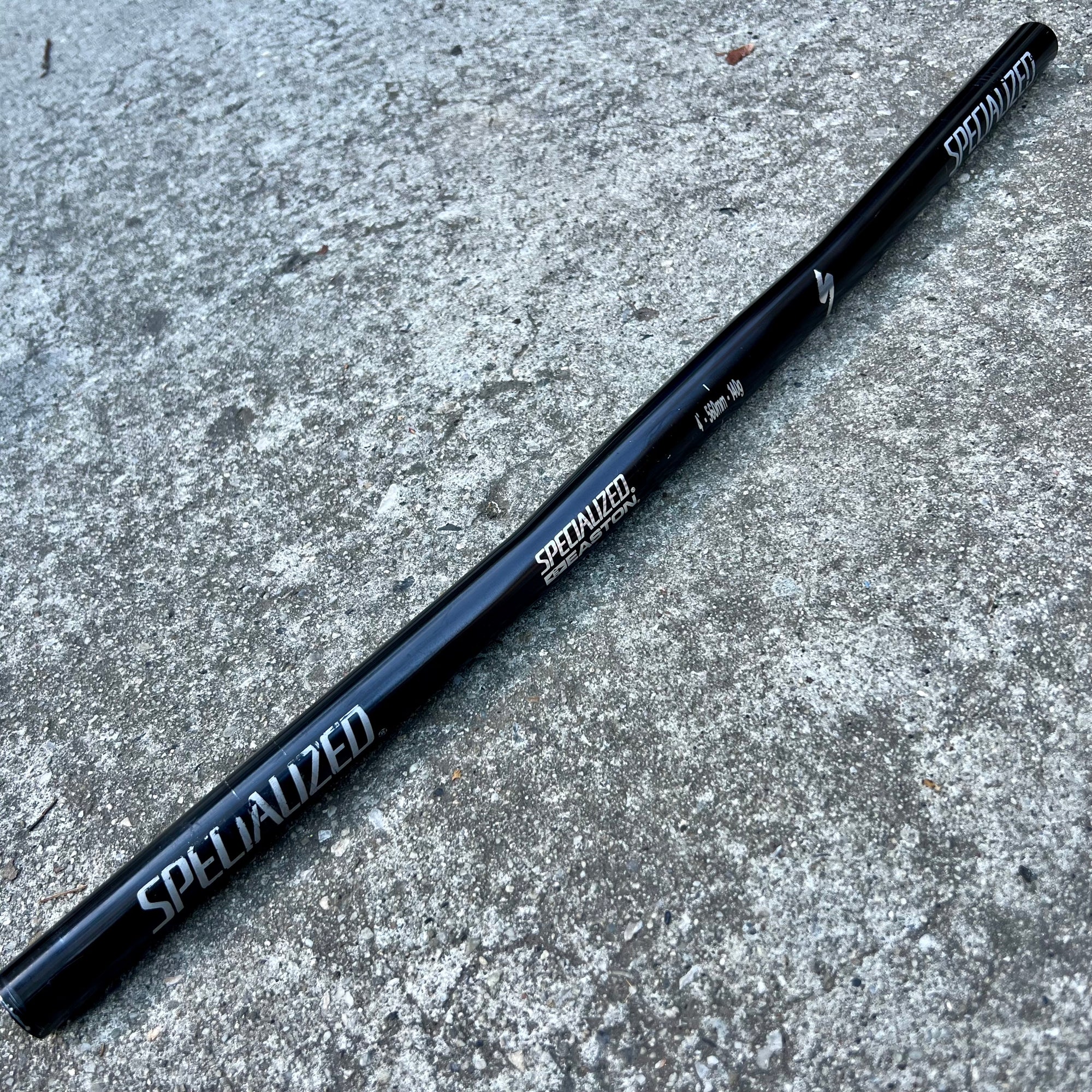 Specialized Easton 25.4x540mm Black Aluminum Vintage MTB XC Flat Bars