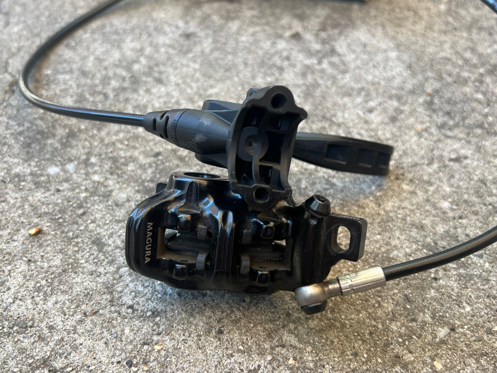 FOR PARTS Magura MT30 Thirty Front Brake 4 Piston 4Pot Black MTB