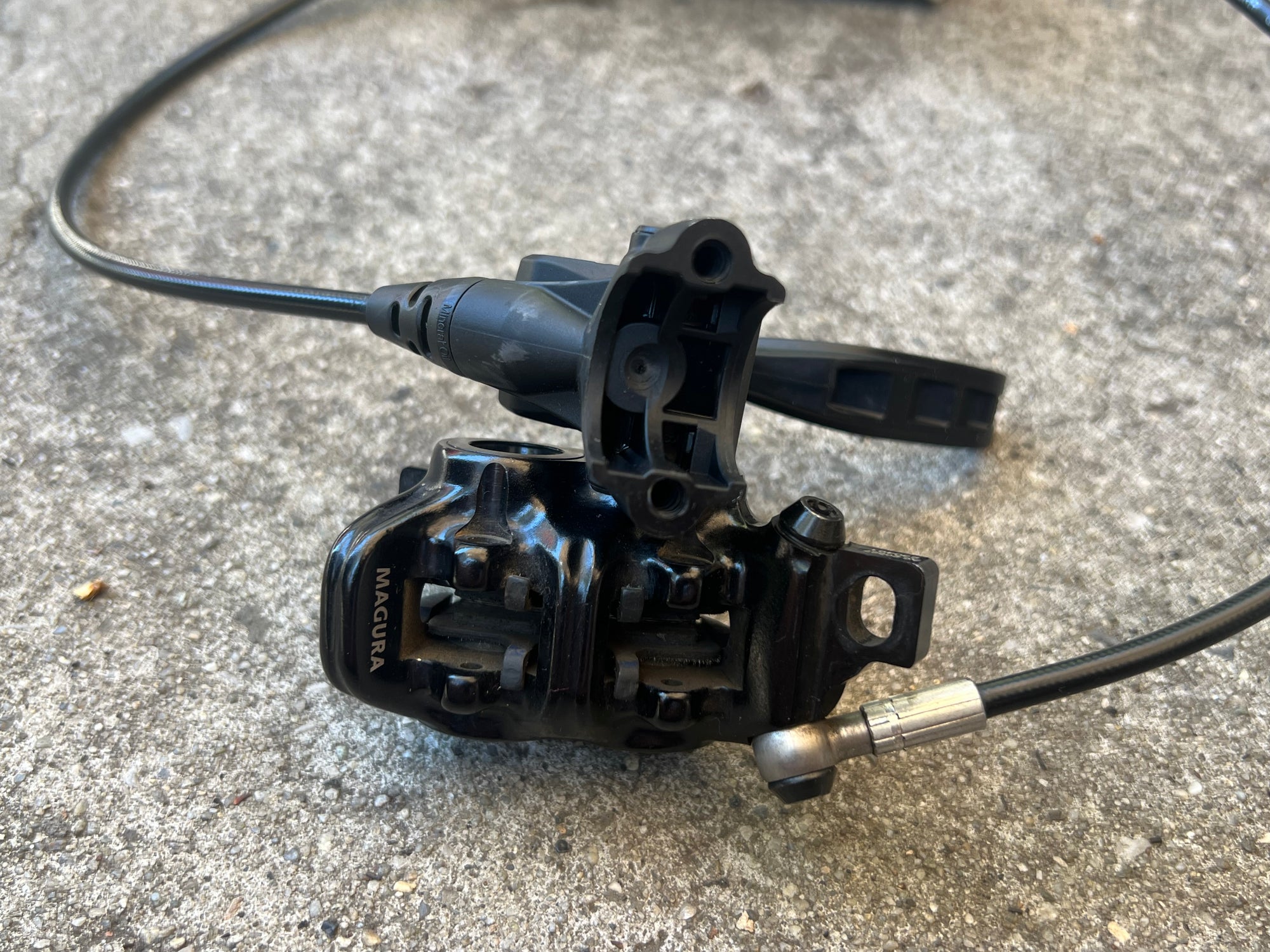 FOR PARTS Magura MT30 Thirty Front Brake 4 Piston 4Pot Black MTB