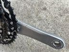 Shimano Deore XT FC-M752 Crankset Octalink 175mm Vintage MTB Silver 24-32-42 Triple