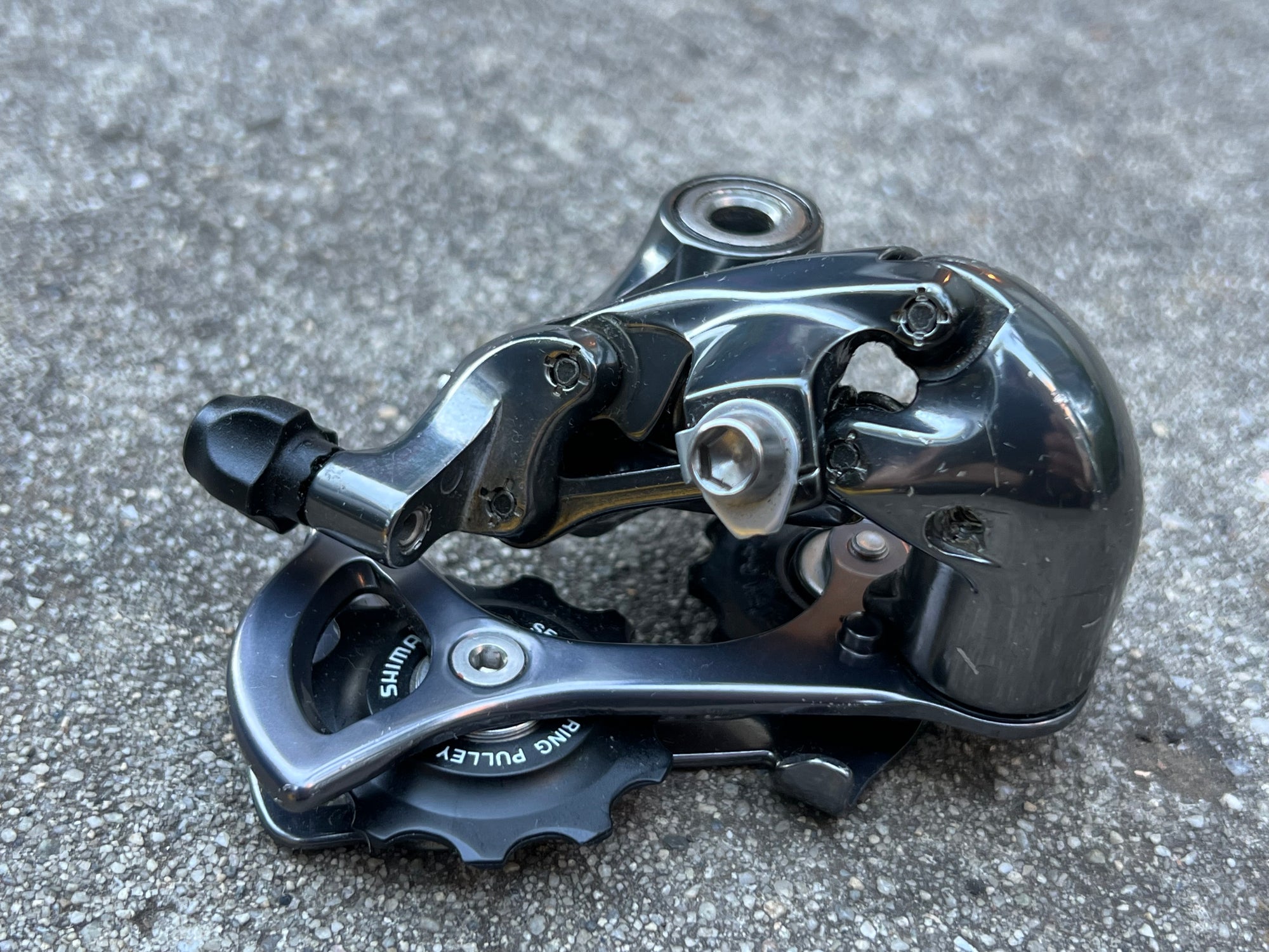 Shimano Ultegra 6600 10 Speed Short Cage Rear Derailleur Silver Road Bike