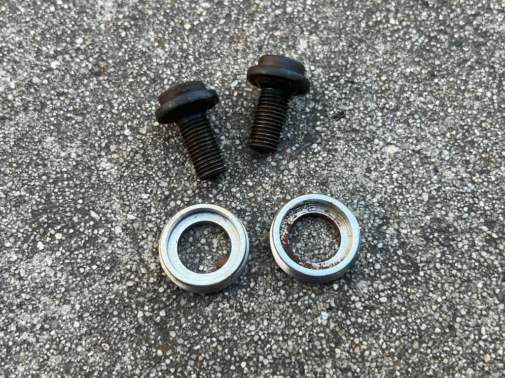Shimano One Key Release Self Extracting Crank Bolts Vintage Road Touring Bike