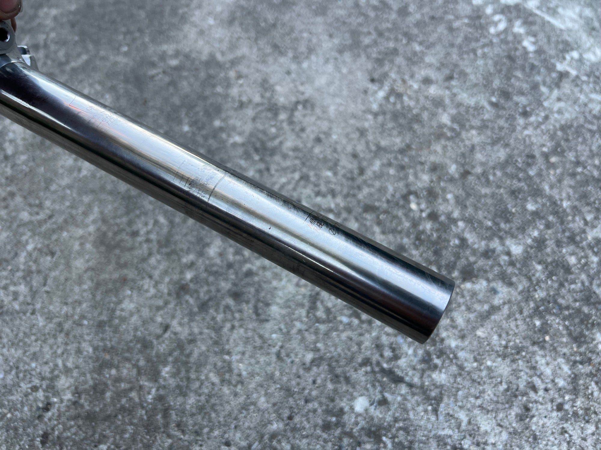 Campagnolo Campy Chorus Titanium 27.2x250mm Seatpost Road Bike Silver