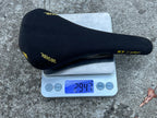 Velo Topo KT Comp Kevlar Titanium Saddle Vintage MTB Mountain Bike Black Yellow
