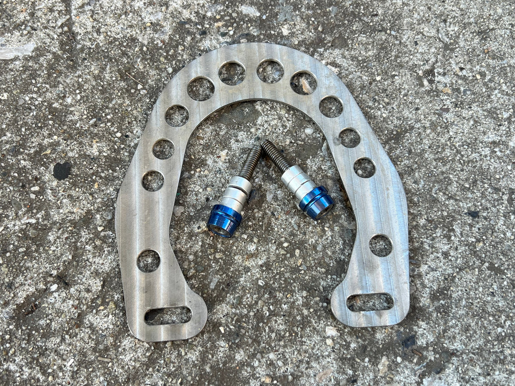 Odyssey U4 Titanium Brake Booster With Bolts Vintage MTB BMX Gray
