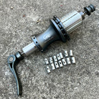 IRD Interloc 28H 135mm Gray 8/9/10 Speed Straight Pull Rear Hub