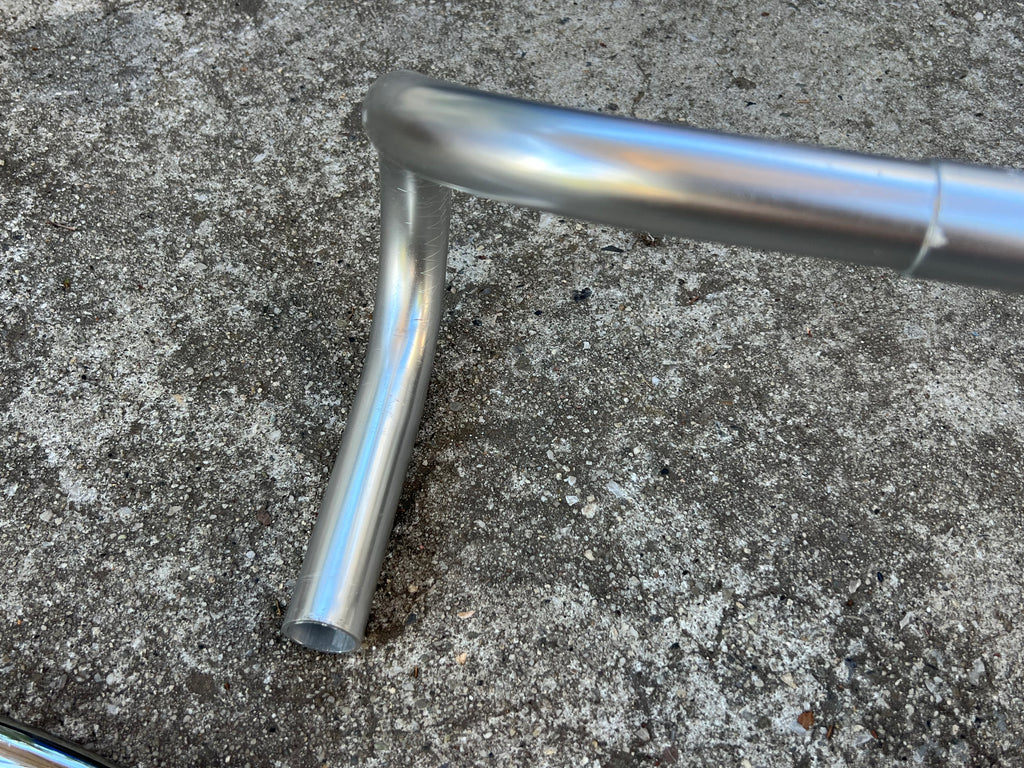 Cinelli Giro D Italia 26.4mm 380mm Drop Bars Silver Vintage Road 38cm