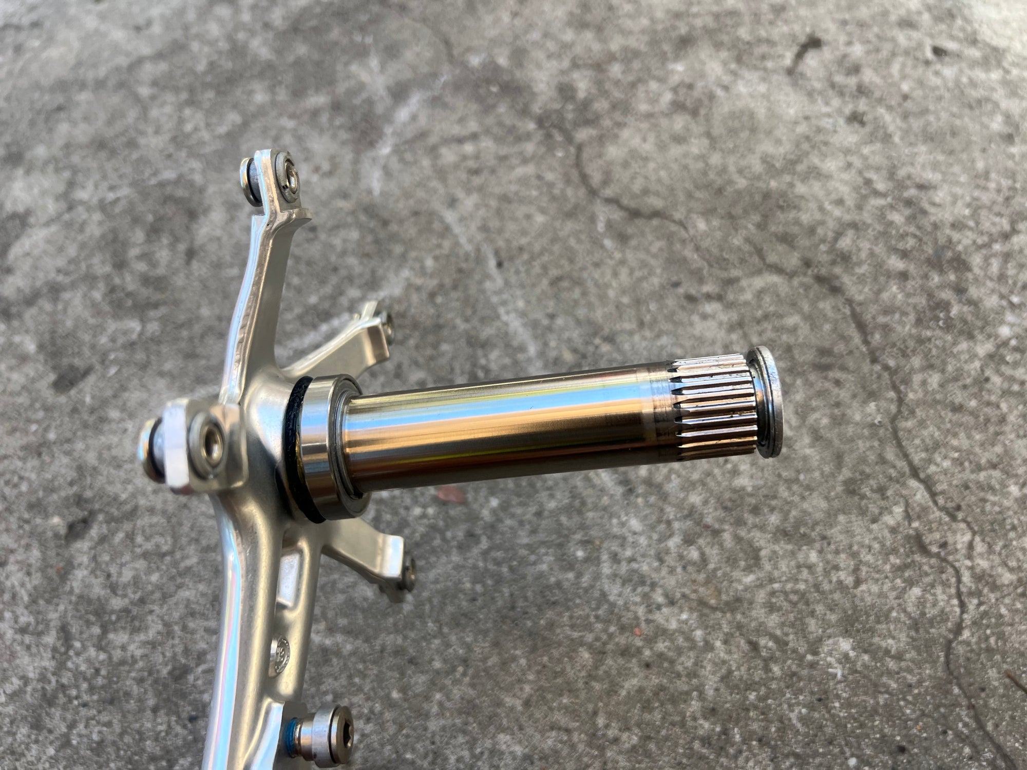 MINT Campagnolo Campy Veloce 170mm 135 BCD Ultra Torque Crankset & Bottom Bracket