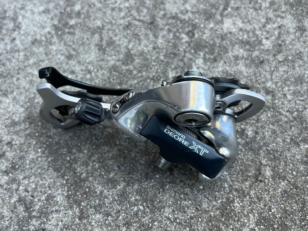 Shimano Deore XT RD-M737 8 Speed Rear Derailleur Long Cage Vintage MTB Mountain Bike