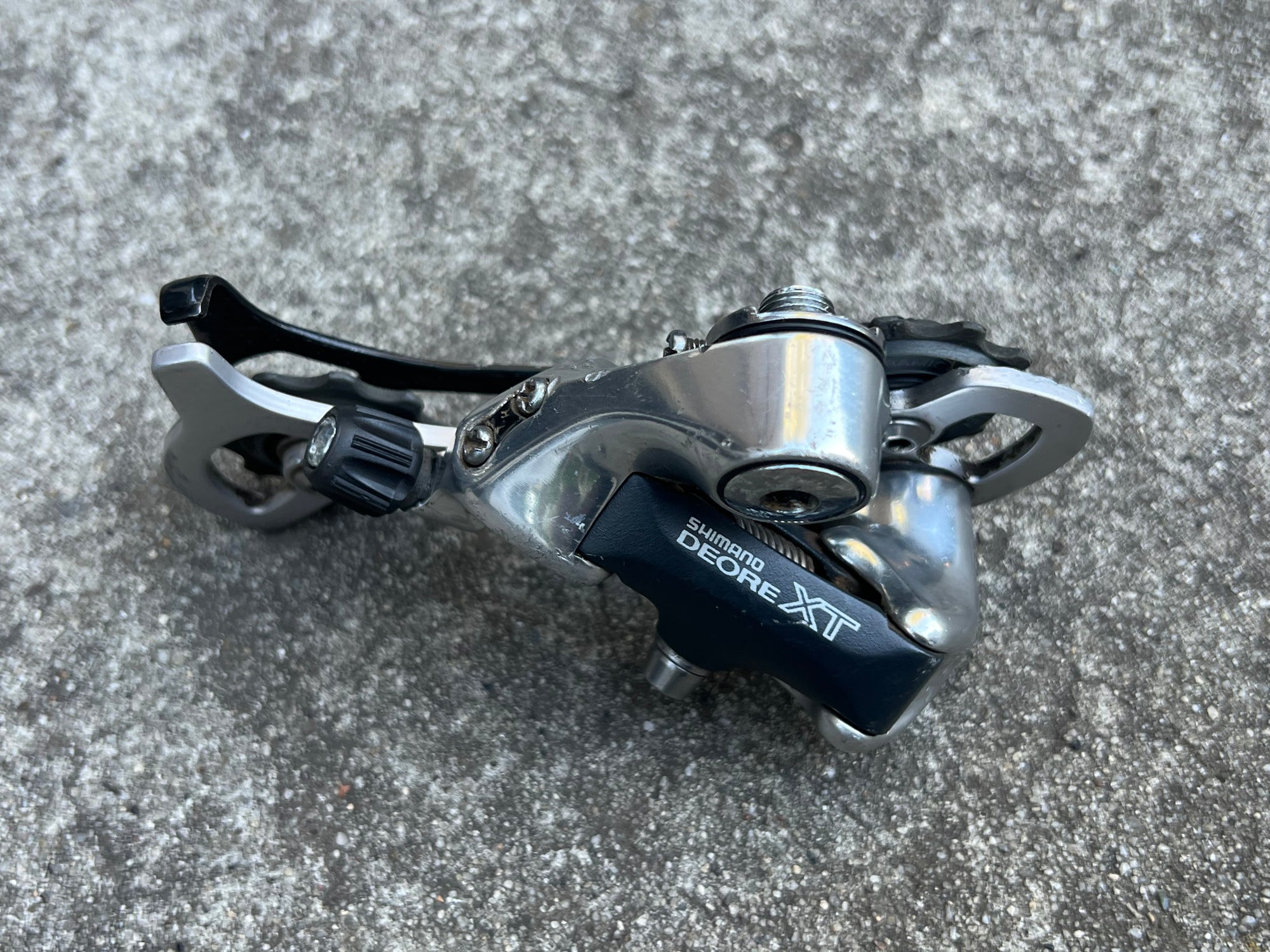 Shimano Deore XT RD-M737 8 Speed Rear Derailleur Long Cage Vintage MTB Mountain Bike