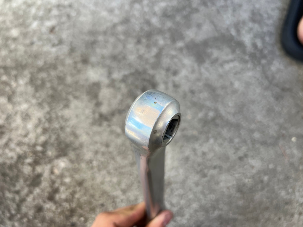 Sugino Super Mighty 170mm Non Drive Side Left Crank Arm Silver Road Bike