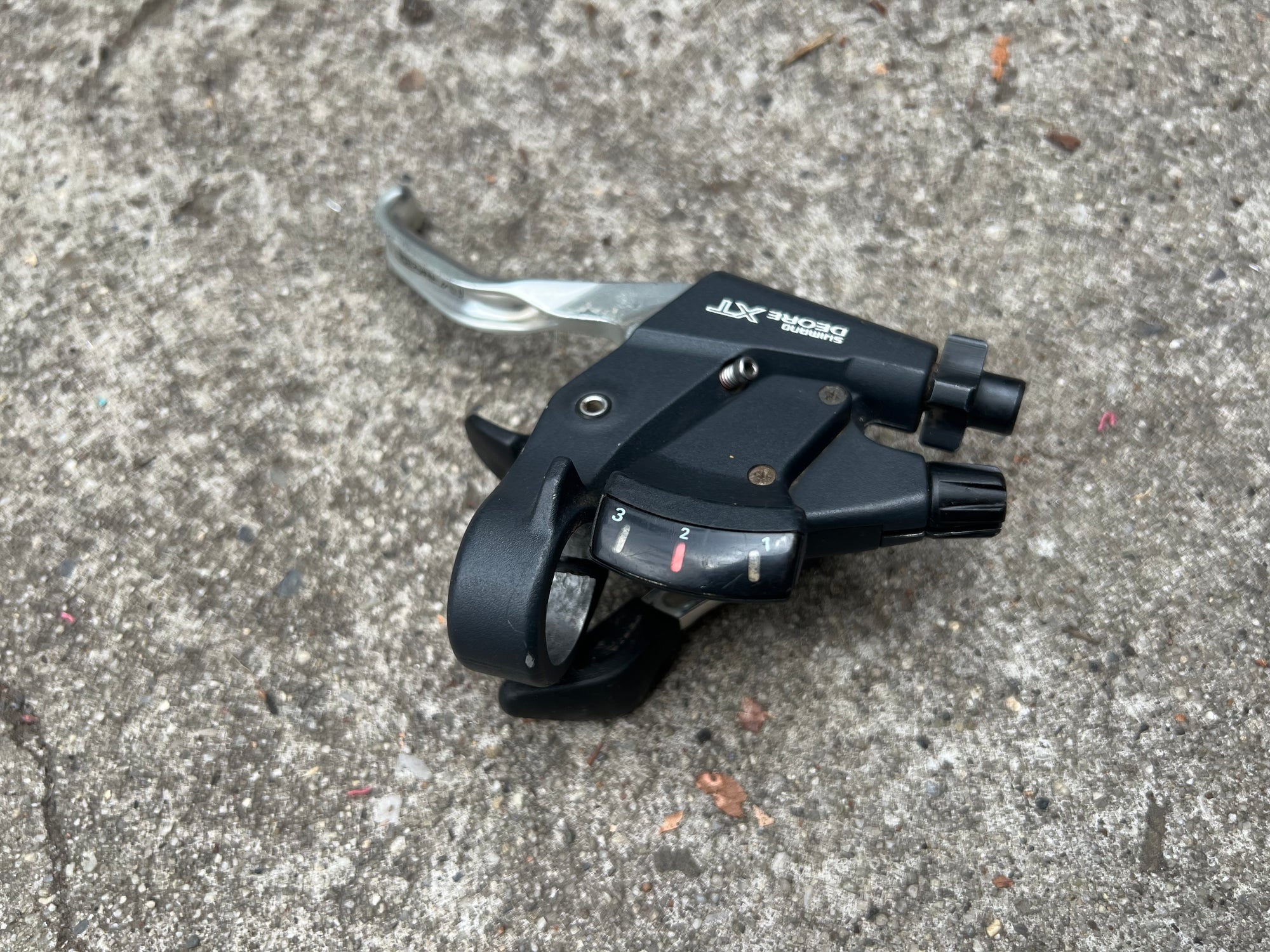 Shimano Deore XT ST-M739 Left Front V Brake 3 Speed Shifter Brake Lever Brifter Combo