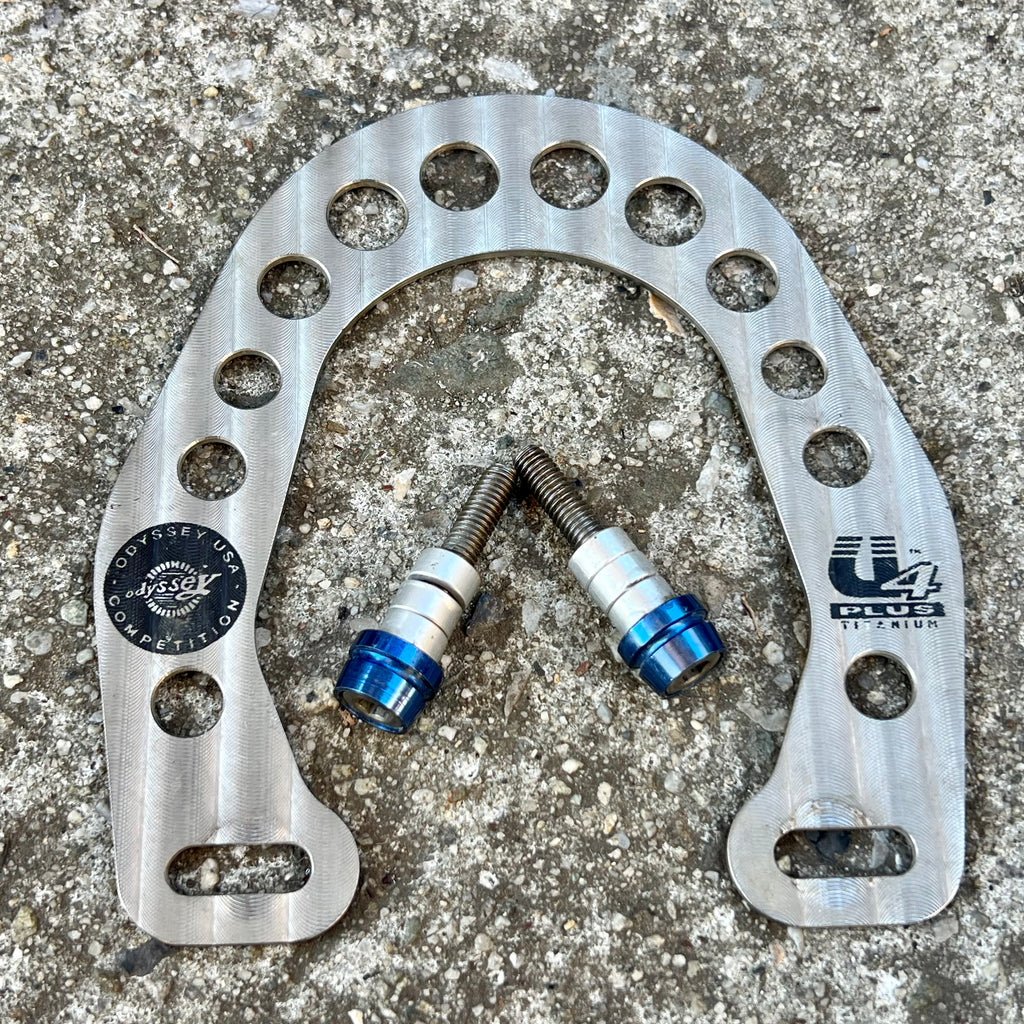 Odyssey U4 Titanium Brake Booster With Bolts Vintage MTB BMX Gray