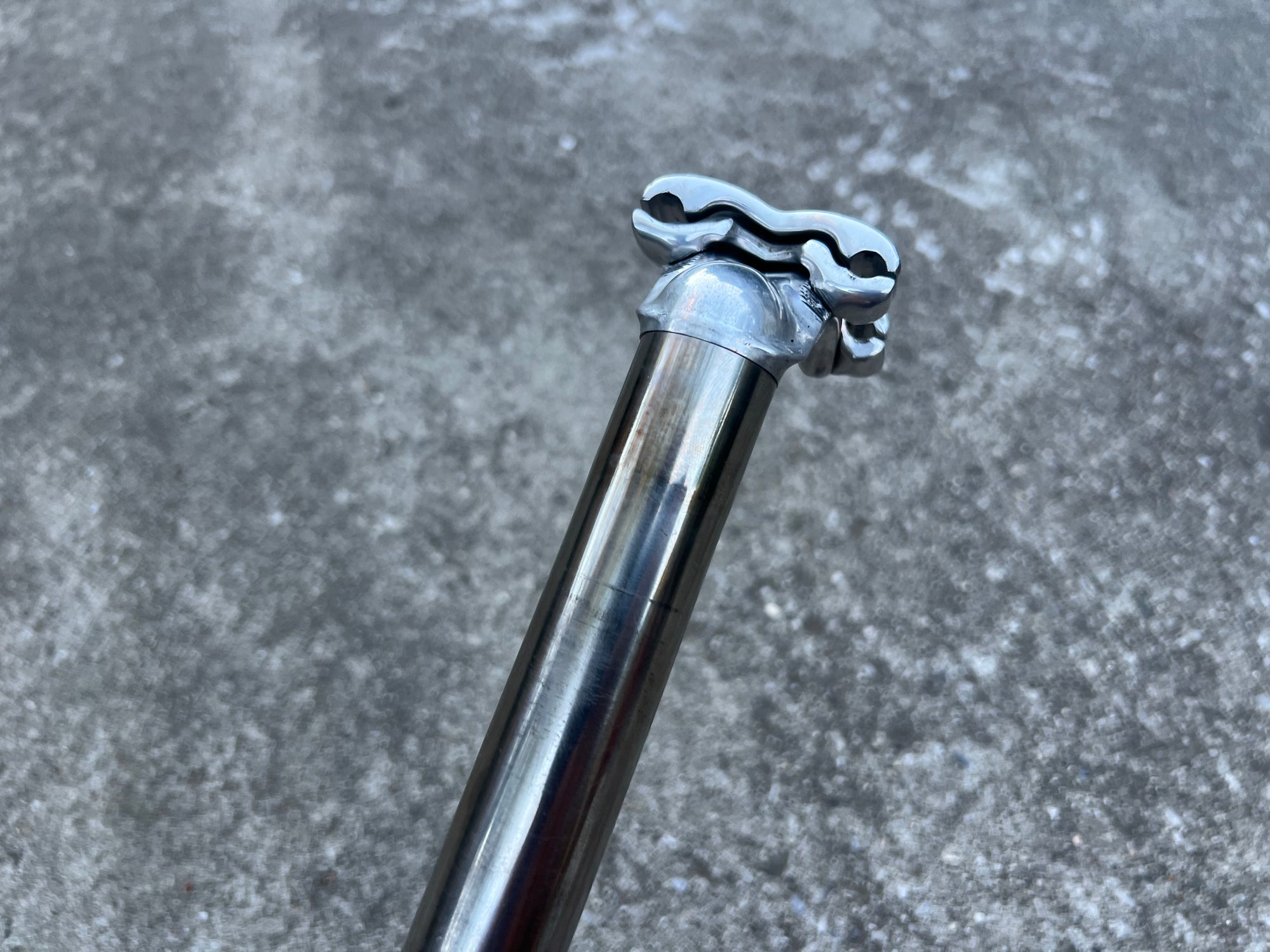 Campagnolo Campy Chorus Titanium 27.2x250mm Seatpost Road Bike Silver