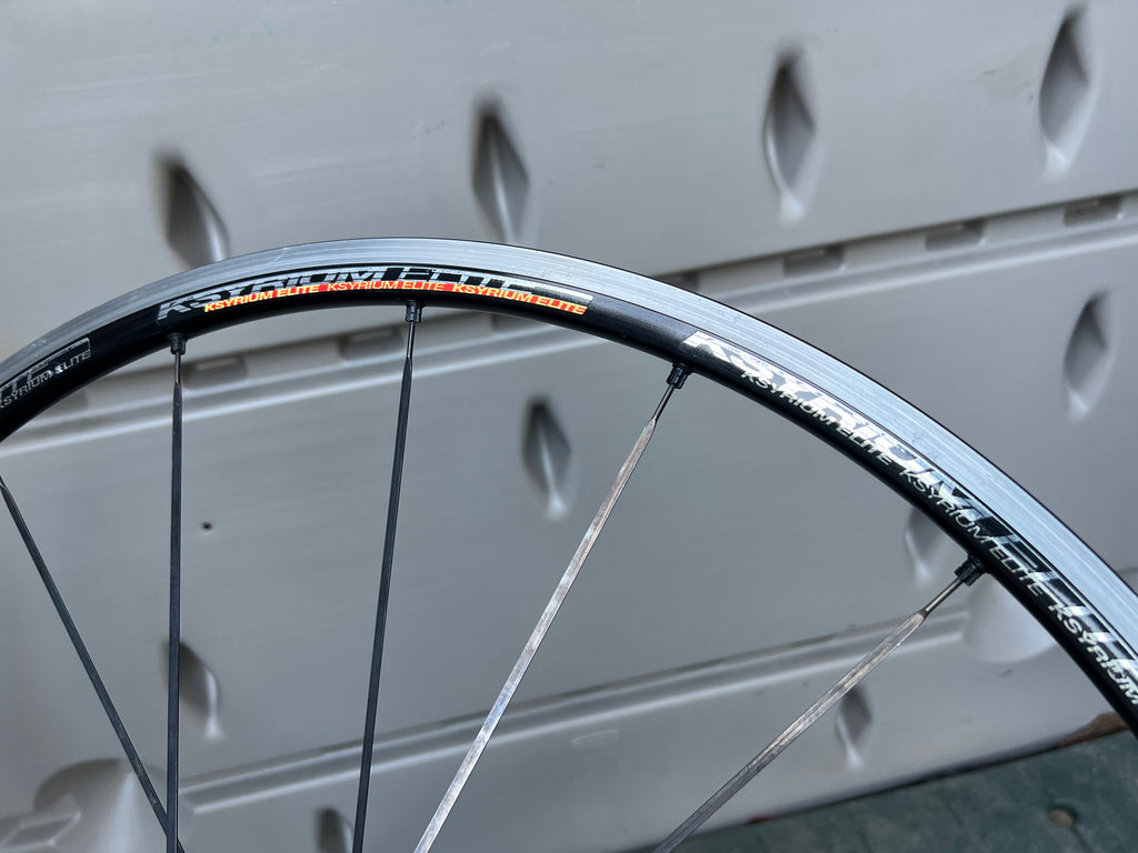 Mavic Ksyrium Elite 700c Clincher 8/9/10/11 Speed Shimano Black Road Wheelset Wheels