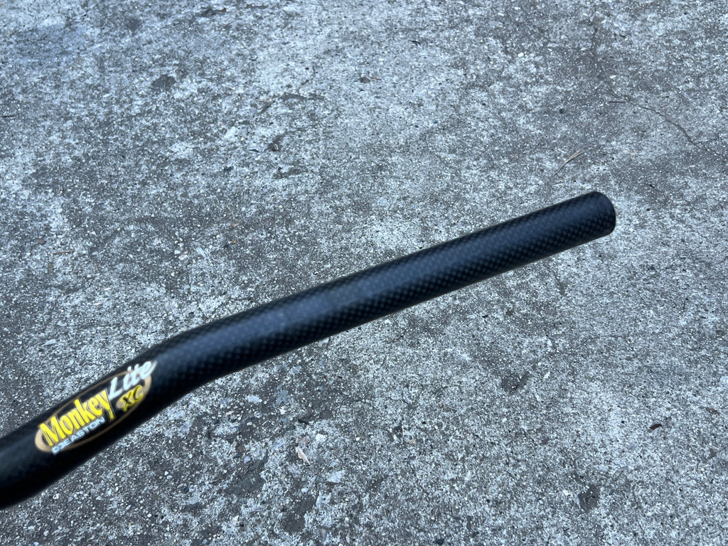 Easton Monkey Lite XC  25.4x615mm Vintage MTB Black Carbon Bars