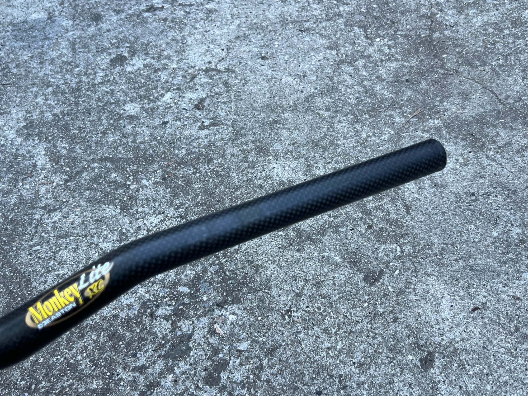 Easton Monkey Lite XC  25.4x615mm Vintage MTB Black Carbon Bars