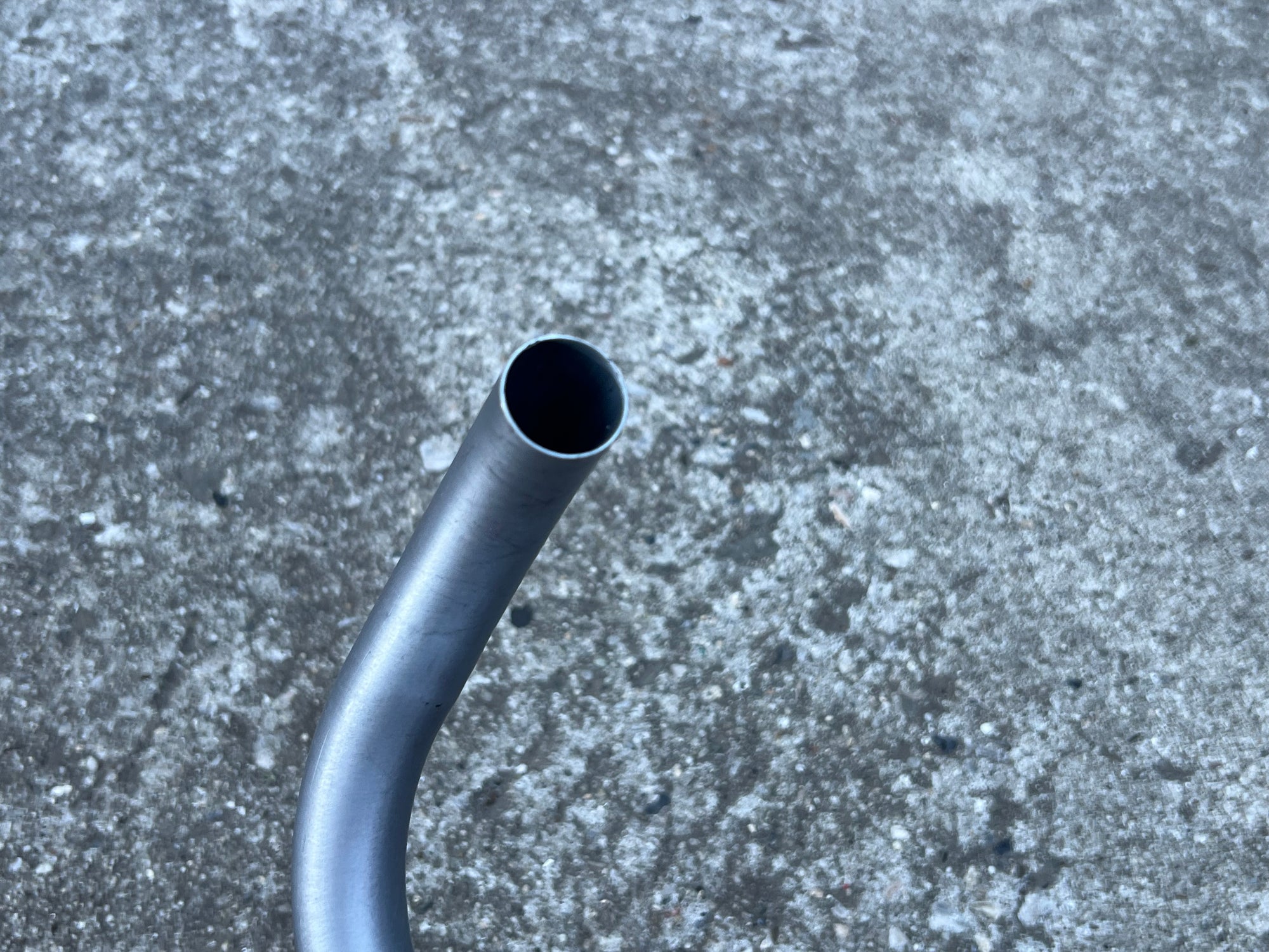 Scott AT-2 LF 25.4x530mm Bullhorn Bar End Bars Vintage MTB Gray