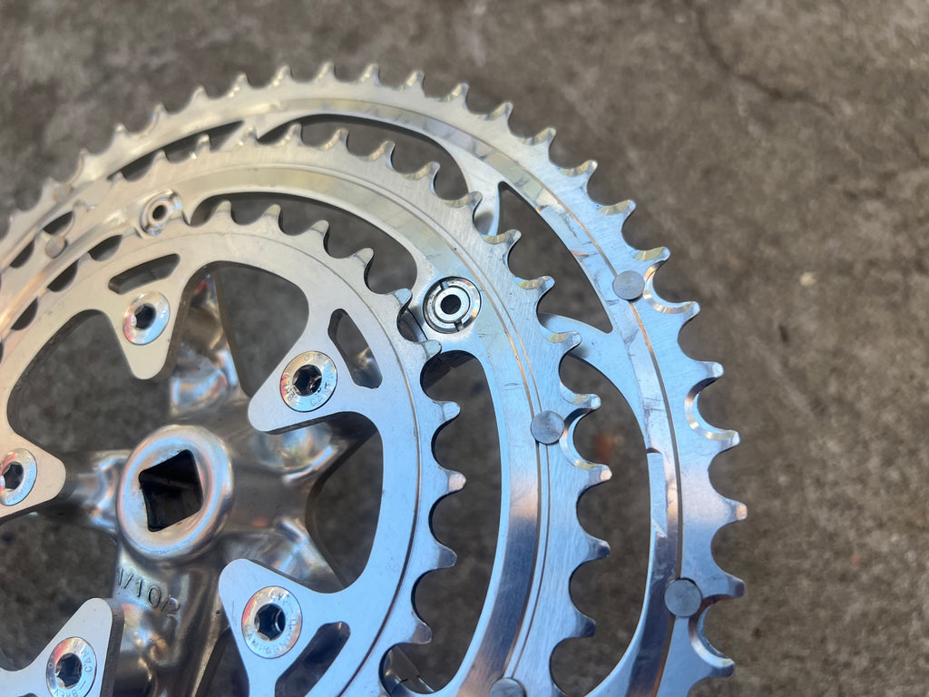 MINT Campagnolo Record 10 Speed Triple Crankset 170mm 53-42-30 Road Touring Bike