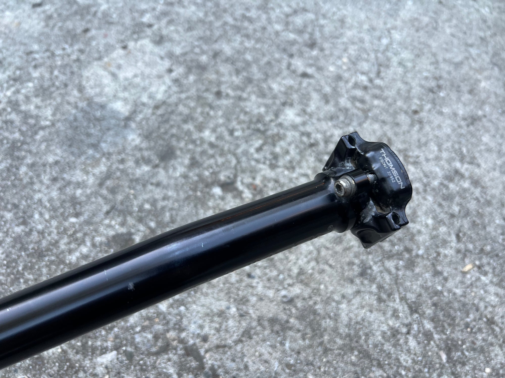 Thomson Elite 27.2x330mm Setback Seatpost SP-E101 MTB Gravel Road Bike Black