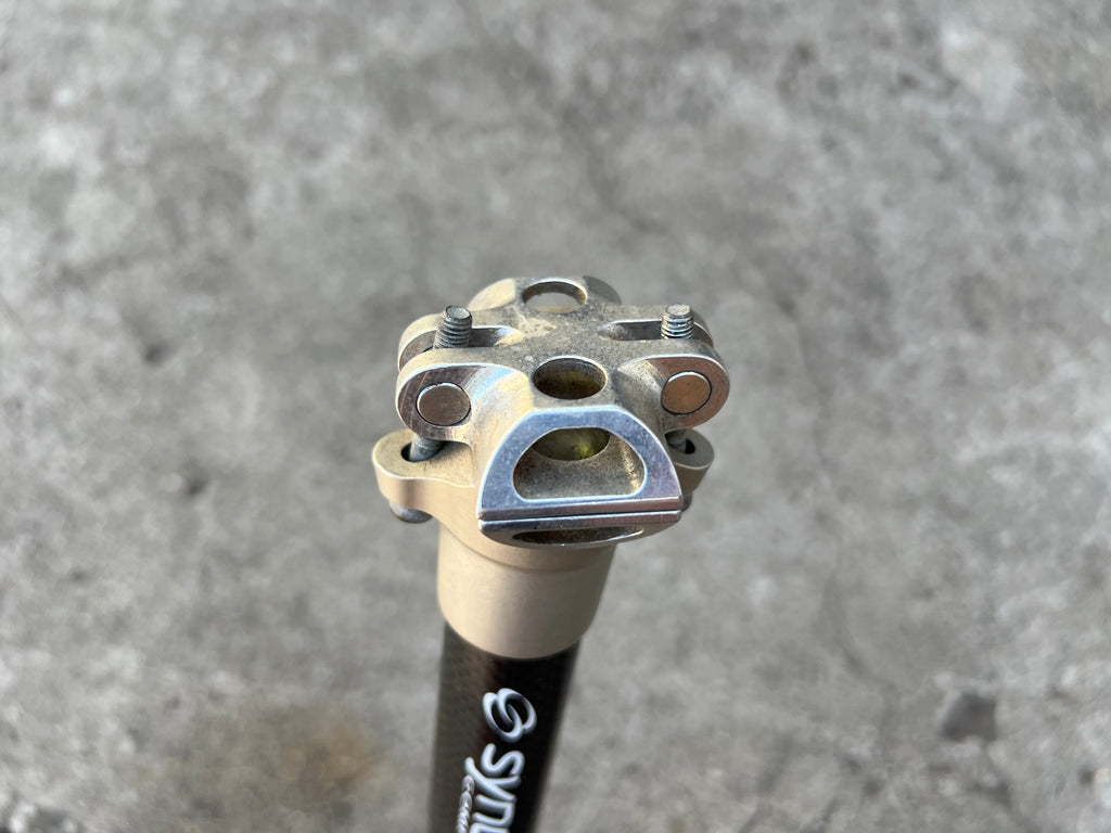 Syncros Composite Carbon Seatpost 27.2x350 Vintage Road MTB Mountain Bike Black