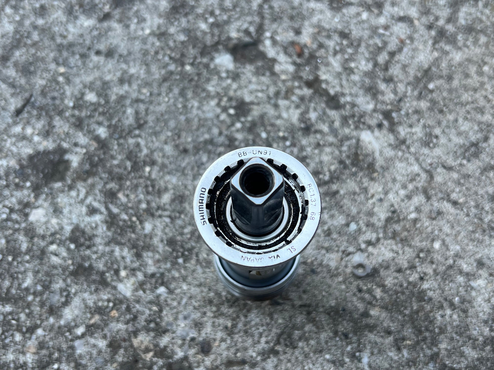 Shimano XTR BB-UN91 113mm English Square Taper Bottom Bracket Vintage MTB