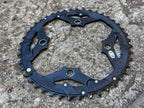 Shimano Deore 104 BCD 44T 4 Bolt Mega 9 Speed Big Mountain Bike Triple Chainring