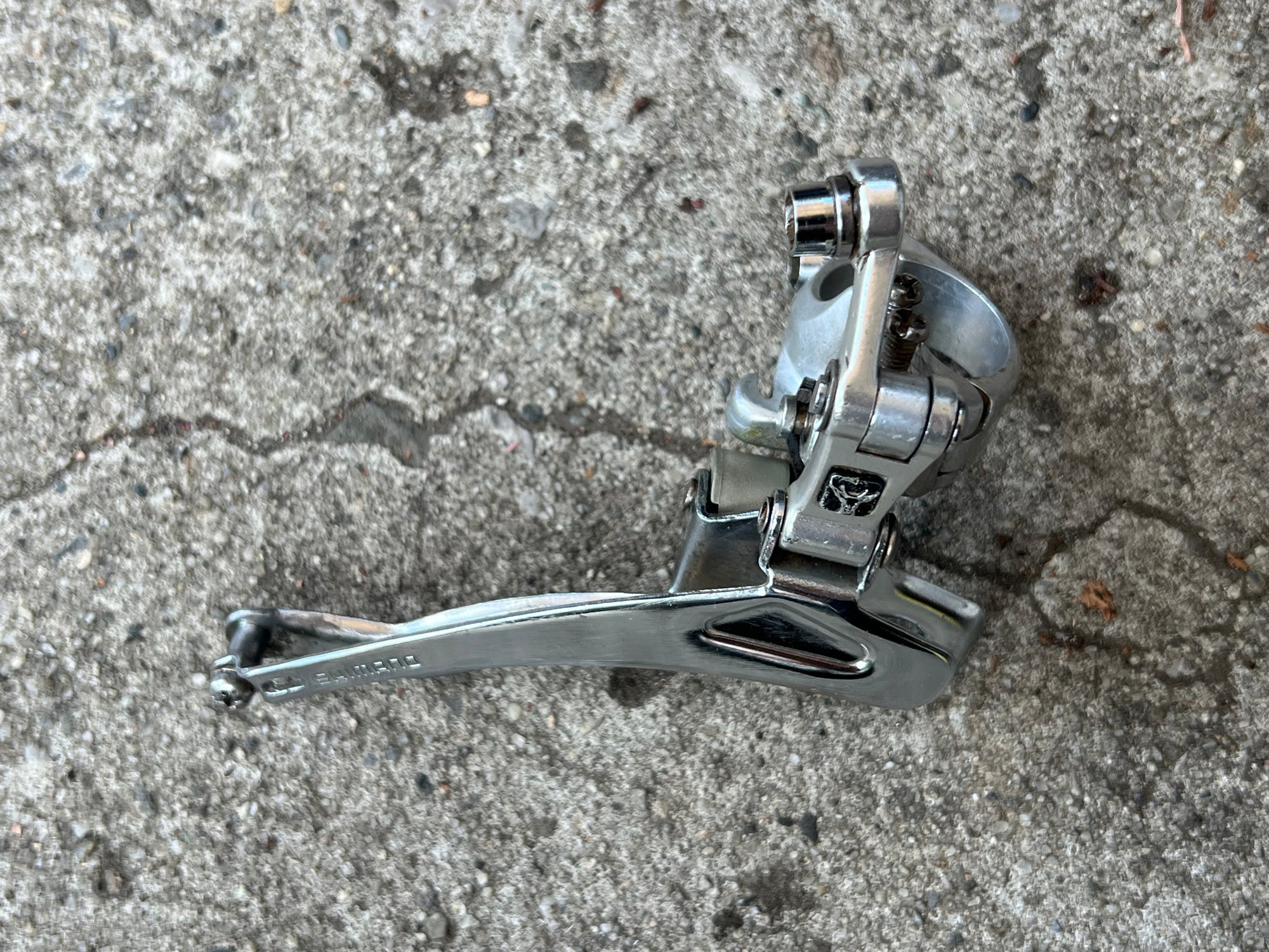 Shimano Deore XT FD-M700 Deerhead Front Derailleur 28.6mm Bottom Pull Triple Vintage MTB