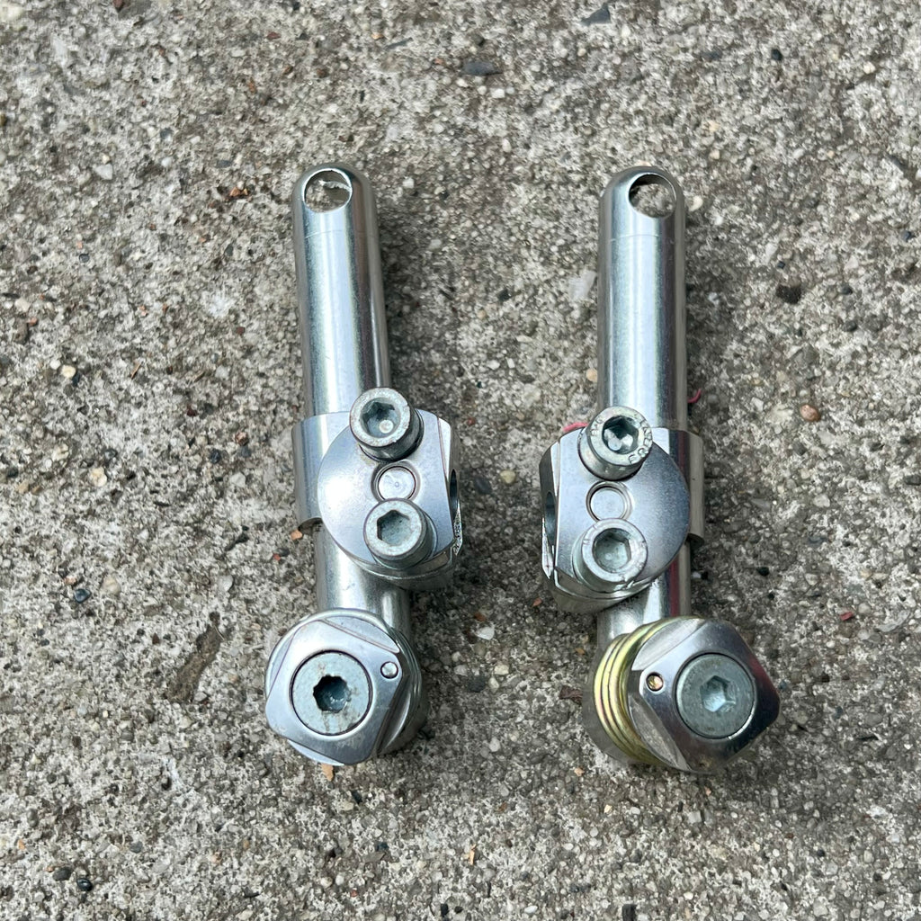 Avid Tri Align II 2 Cantilever Silver Vintage MTB Brakes Brake Arms