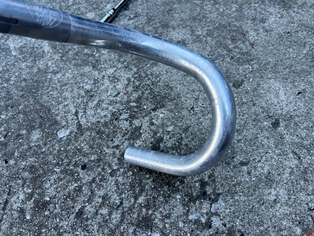 Nitto Universiade B105 25.4x370mm 37cm Silver Drop Bars Vintage Road Bike