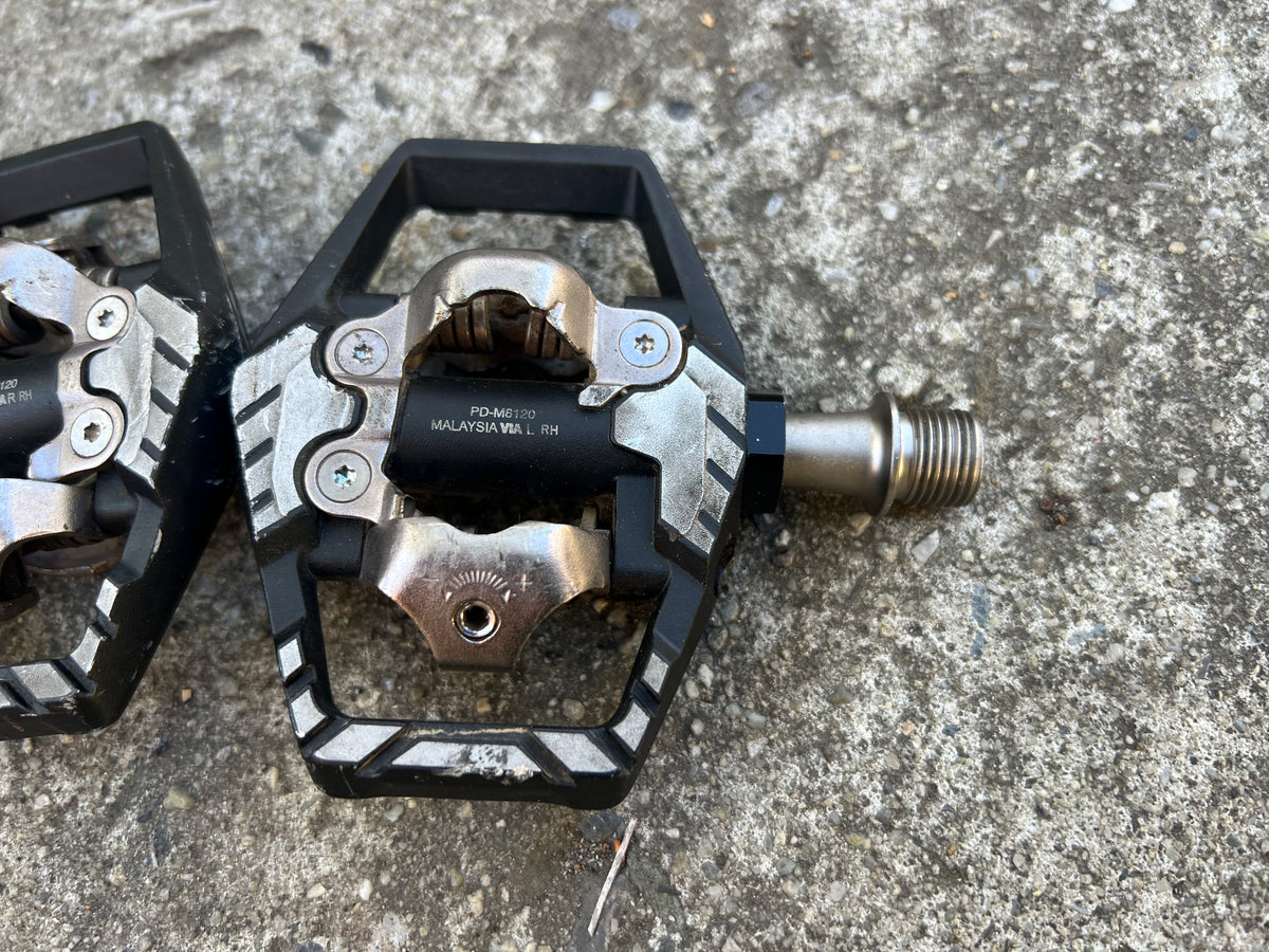 Shimano Deore XT PD-M8120 SPD Dual Sided Clipless MTB Gravel Pedals