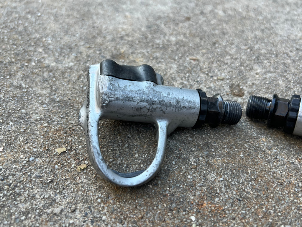 Campagnolo Centaur Pro Fit Clipless Pedals Road Bike Gray Vintage