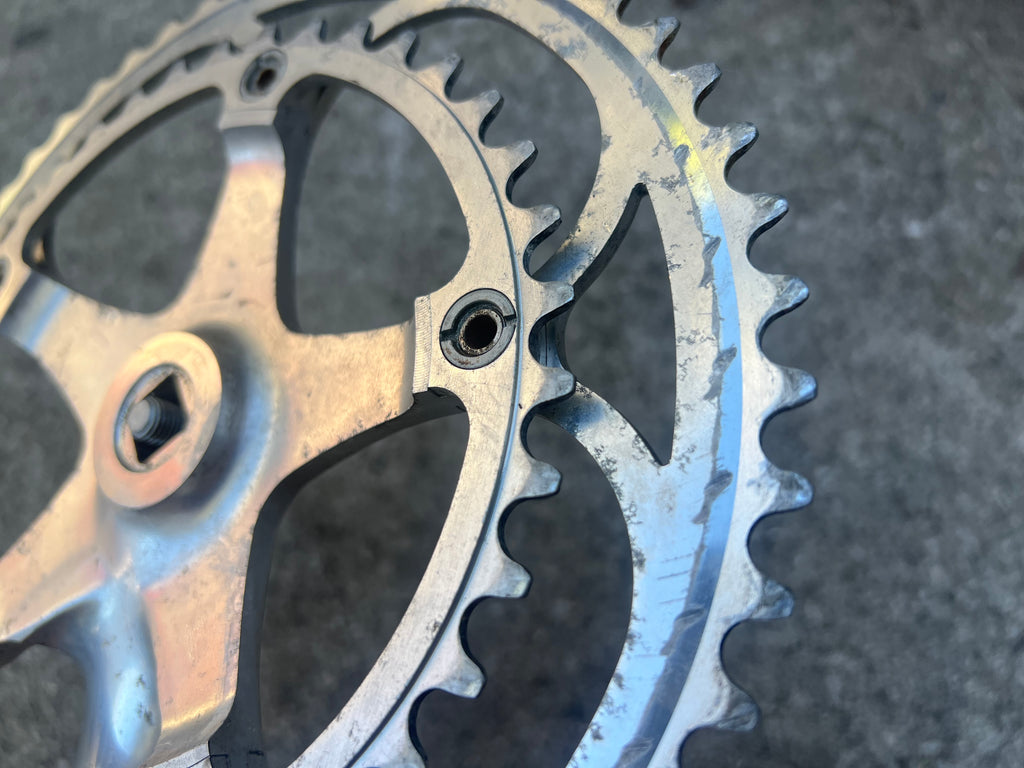 Campagnolo Chorus 8 Speed 172.5mm 53/39T Double Vintage Road Campy Crankset