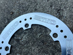 NOS MRP Bashguard 110 BCD 5 Bolt 5 Arm Vintage MTB Downhill Silver