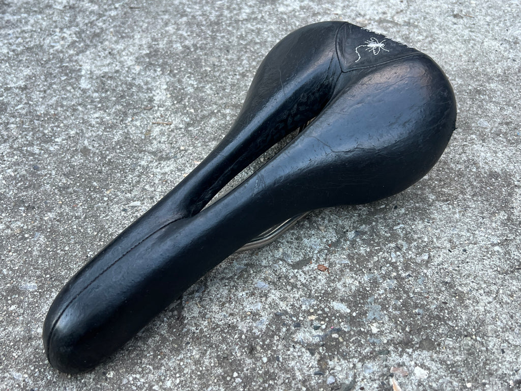 Terry Fly Titanium 275x135mm Saddle Vintage MTB Mountain Touring Road Black