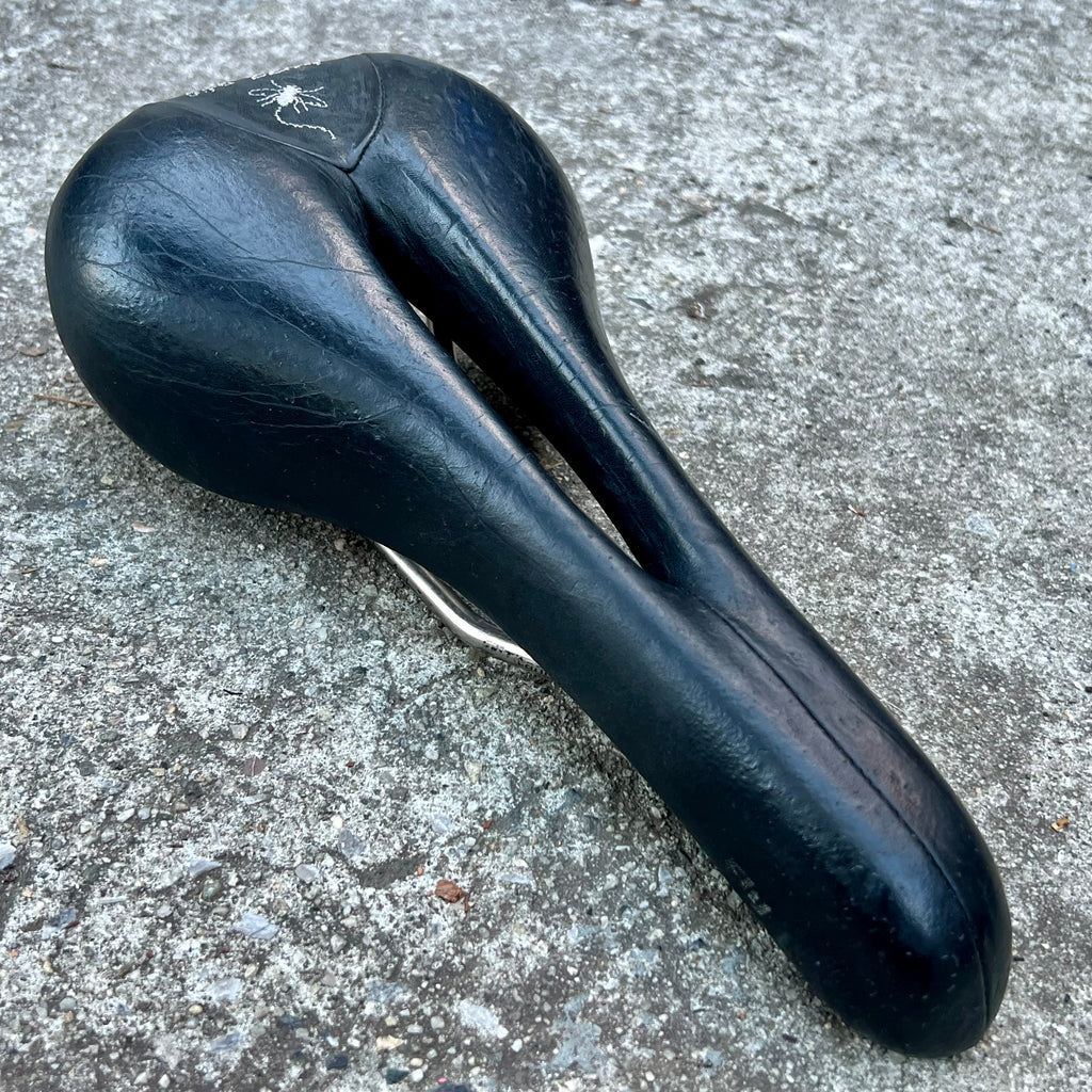 Terry Fly Titanium 275x135mm Saddle Vintage MTB Mountain Touring Road Black