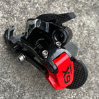 SRAM X9 10 Speed Exact Actuation Downhill MTB Short Cage Red Rear Derailleur
