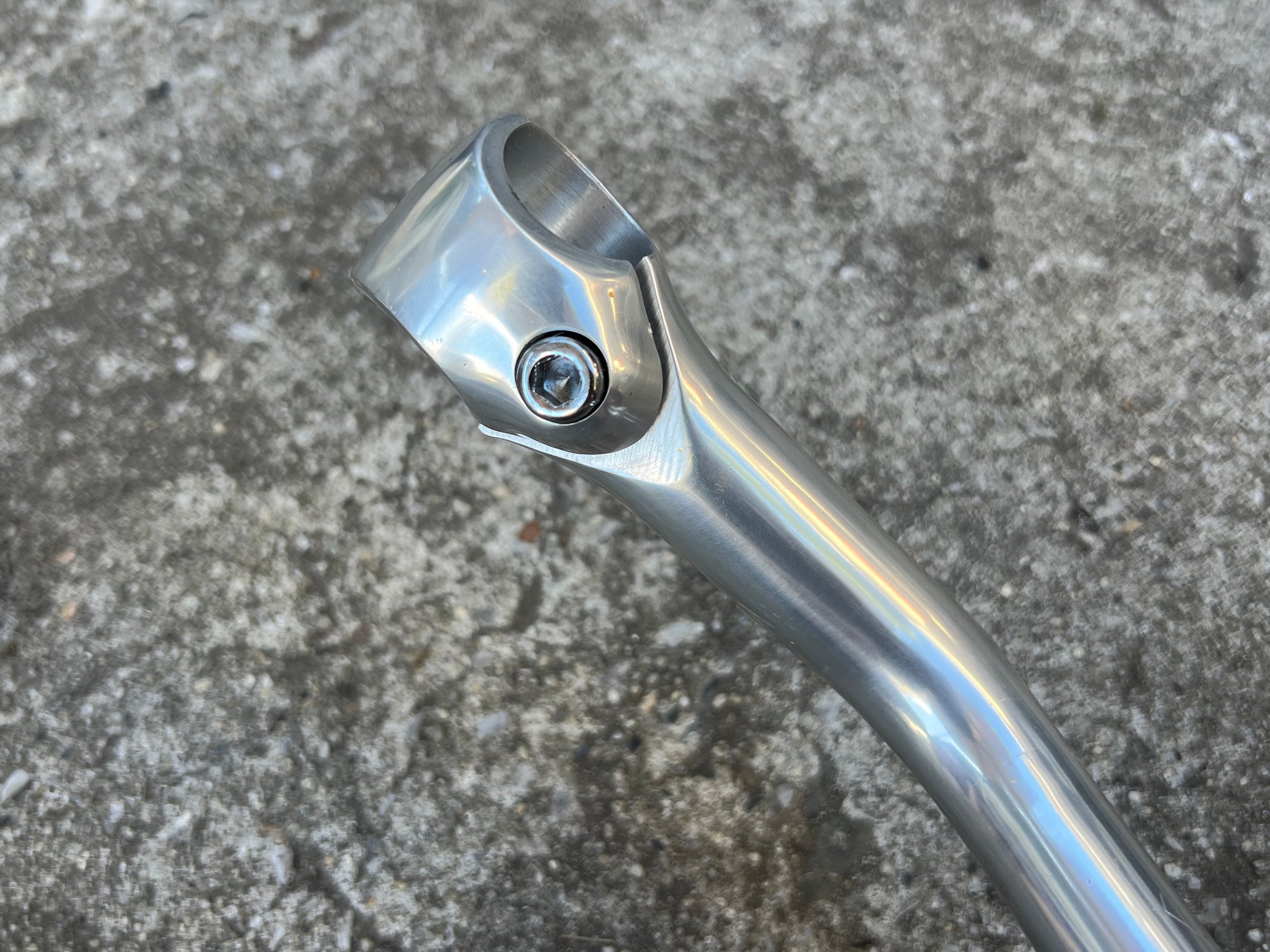 Nitto Dirt Drop 100x26.0mm 1” Quill Riser Stem Silver Road Touring Bike