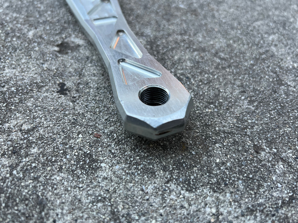 AC Adventure Components Non Drive Side Crank Arm 175mm Silver Forged Vintage MTB