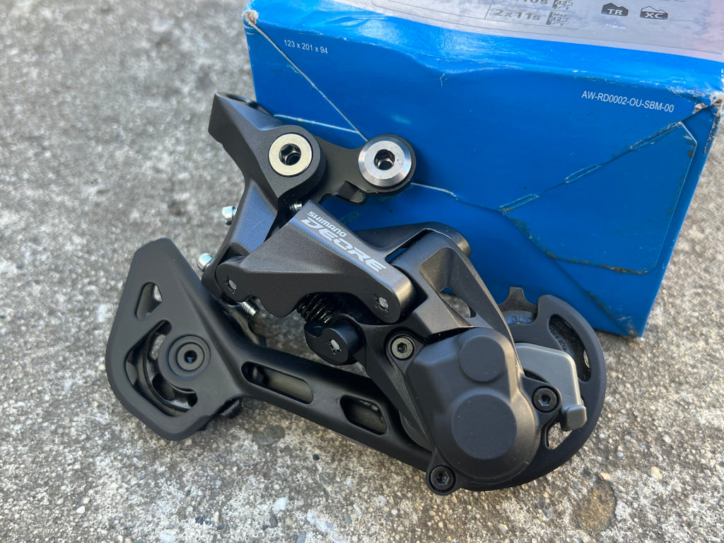 NEW Shimano Deore RD-M5120-SGS Long Cage 10/11 Speed Shadow+ Rear Derailleur