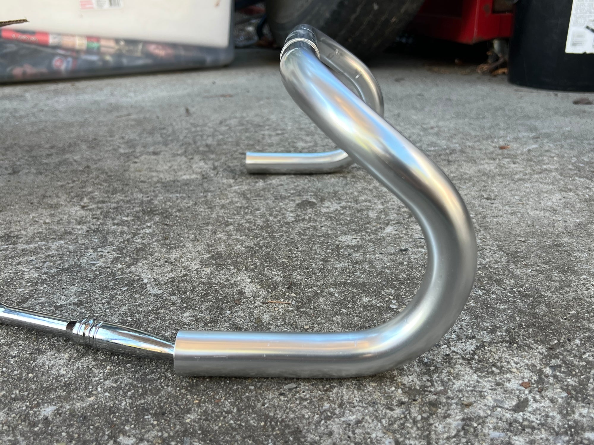 Cinelli Giro D Italia 26.4mm 380mm Drop Bars Silver Vintage Road 38cm