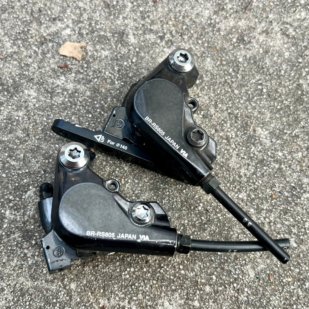 READ Shimano Ultegra BR-RS805 Hydraulic Brake Calipers Pair Road Bike