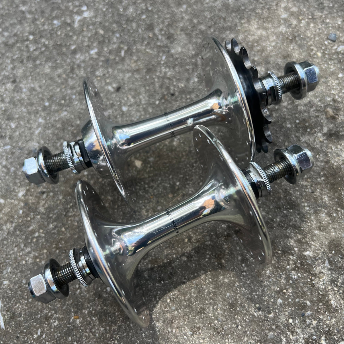 Suntour Superbe Pro Custom Track Hubset 32H 100/120mm Hubs Vintage