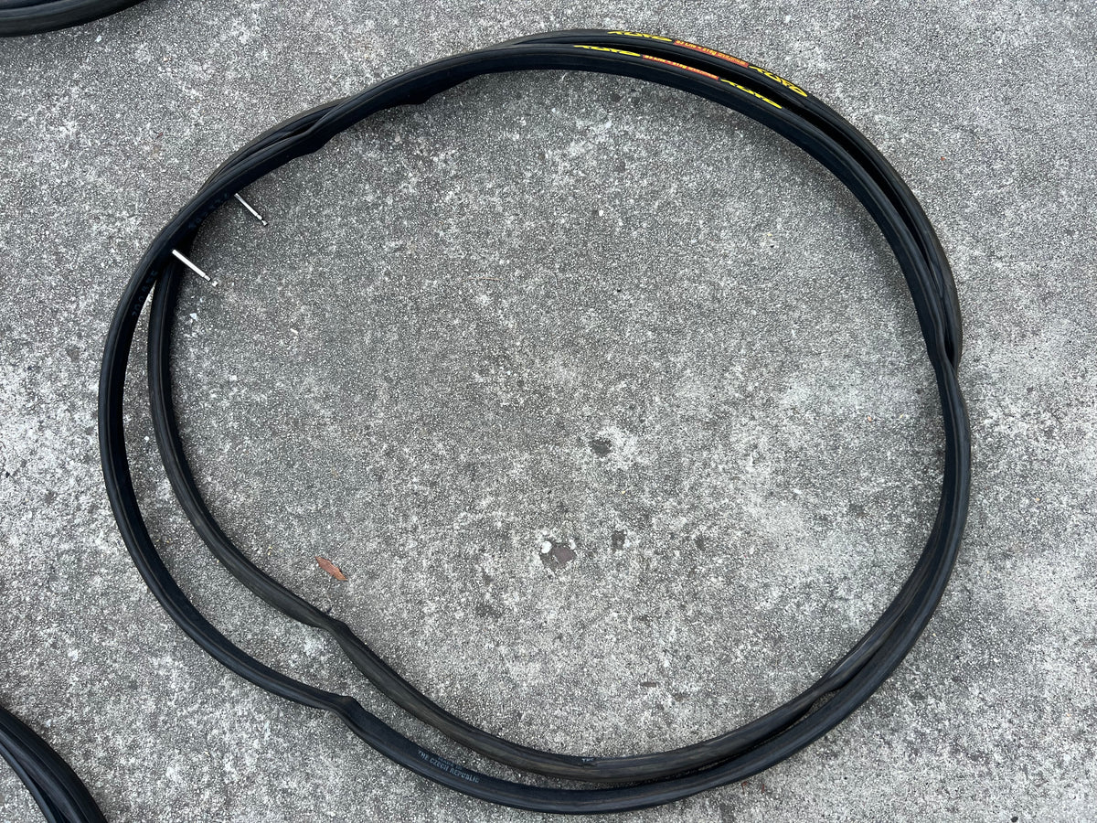 NOS TUFO S3 Lite 215g 700x21c Tubular Tires Vintage Road Black