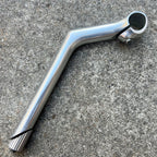 Used Nitto Dirt Drop Stem 26.0x100mm 1” Steerer Road Touring Gravel Bike Vintage Silver-Bicycle Bin