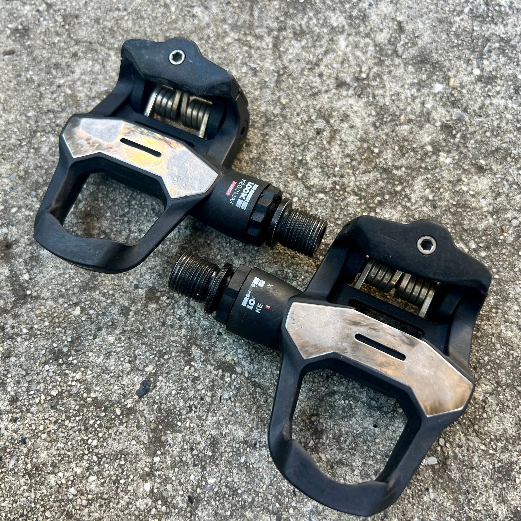 READ Look KEO 2 MAX Clipless Pedals Road Bike Black Cycling Tri