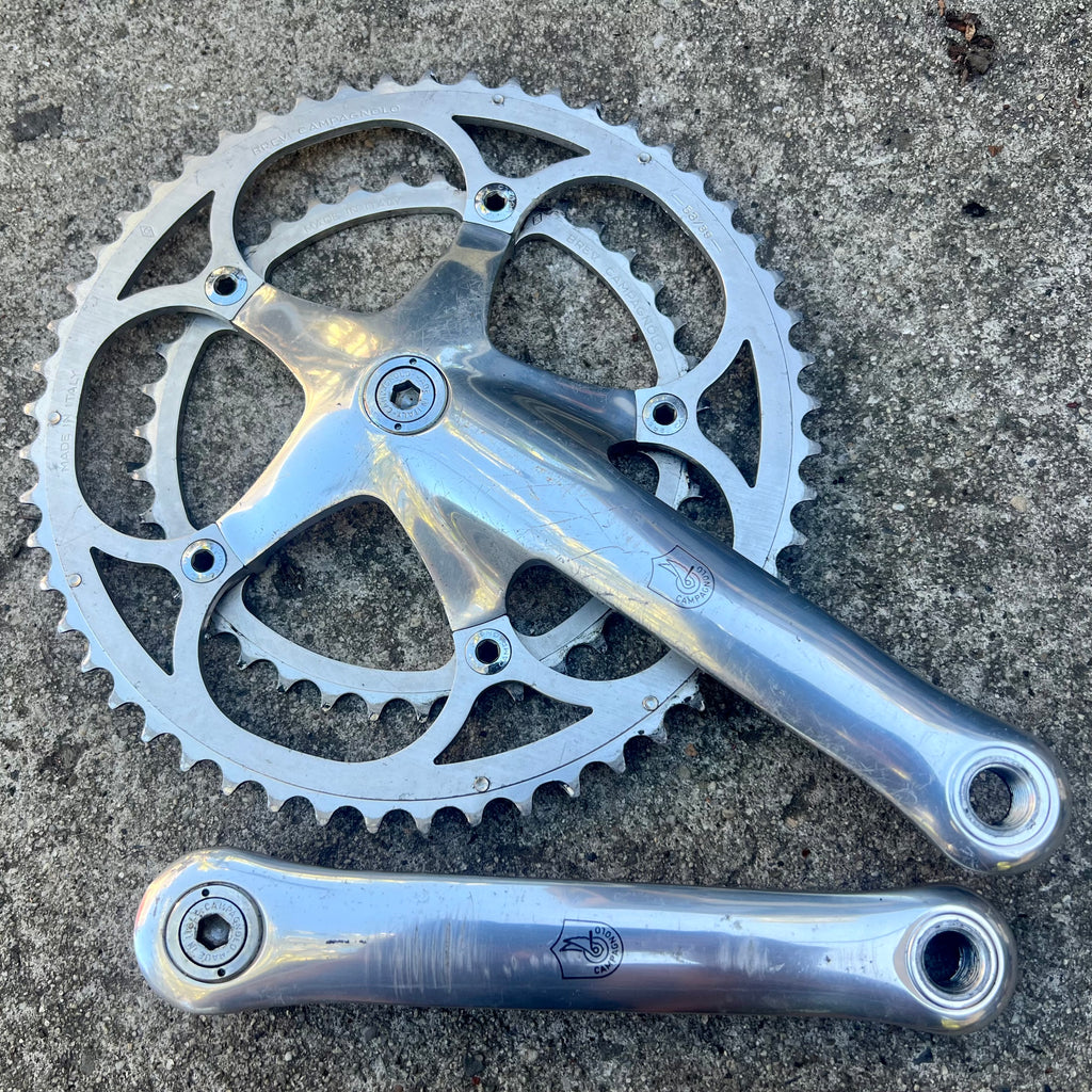 FREE SHIP Campagnolo Chorus 8 Speed 170mm 53/39T Double Vintage Road Campy Crankset