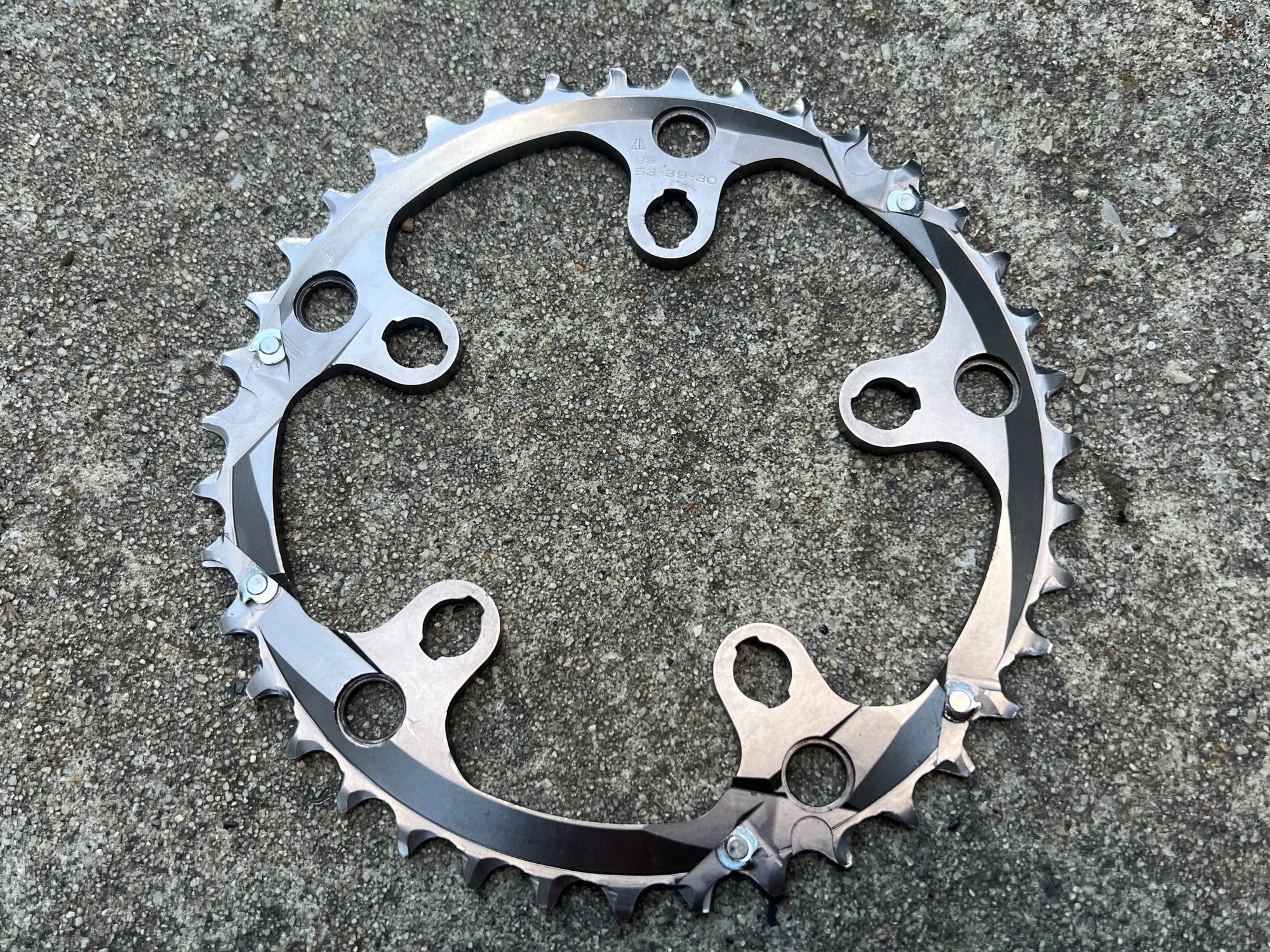 NOS Shimano Dura Ace 7703 39T 130/92 BCD Middle Chainring For Triple Crankset