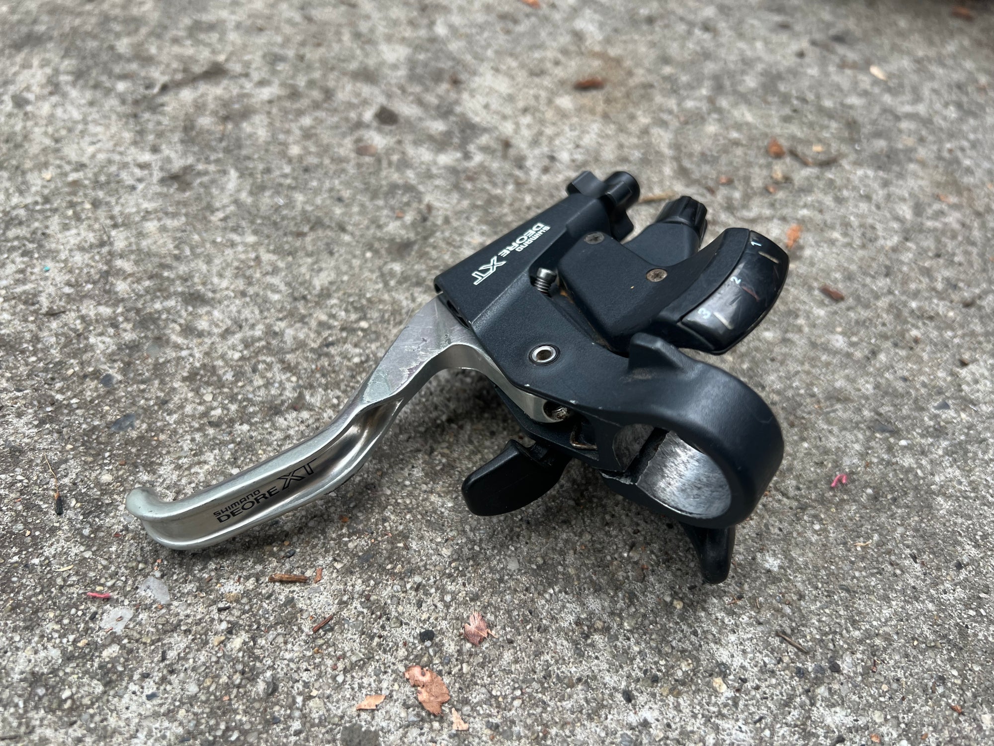 Shimano Deore XT ST-M739 Left Front V Brake 3 Speed Shifter Brake Lever Brifter Combo