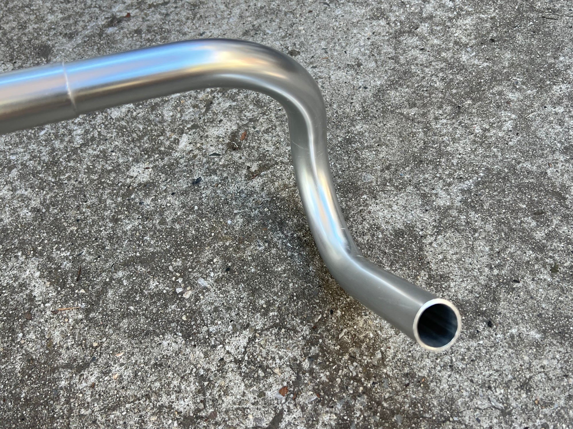 Cinelli Giro D Italia 26.4mm 380mm Drop Bars Silver Vintage Road 38cm